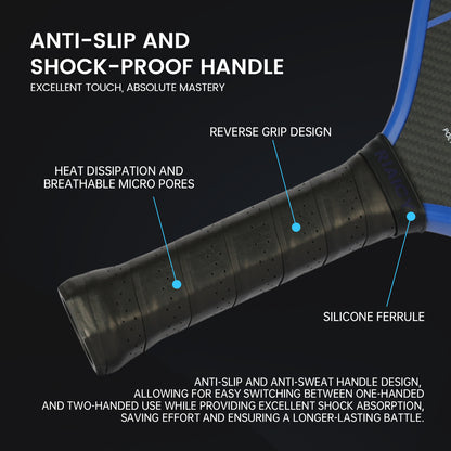 RIAICY Pickleball Rackets for Adults Pickleball Paddles Provides Powerful Offensive Output, Suitable for Offensive Players