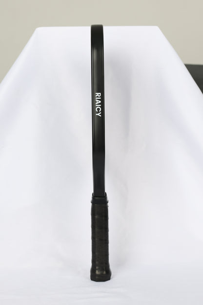 RIAICY Pickleball Paddles Raw Carbon Fiber Surface Pickleball Rackets 5.0 Extended Sweet Spot Carbon Fiber Surface Increases Spin