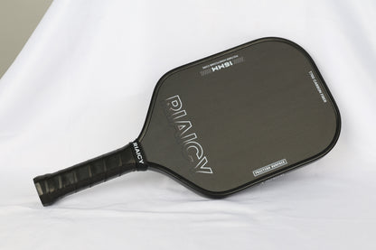 RIAICY Pickleball Paddles Raw Carbon Fiber Surface Pickleball Rackets 5.0 Extended Sweet Spot Carbon Fiber Surface Increases Spin