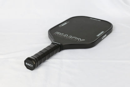 RIAICY Pickleball Paddles Raw Carbon Fiber Surface Pickleball Rackets 5.0 Extended Sweet Spot Carbon Fiber Surface Increases Spin
