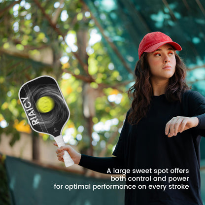 RIAICY Pickleball Racquet Carbon Fiber Pickleball Paddle T700 Professional 16mm Swift Ball Speed Pickle Ball Paddles Enhanced Honeycomb Core